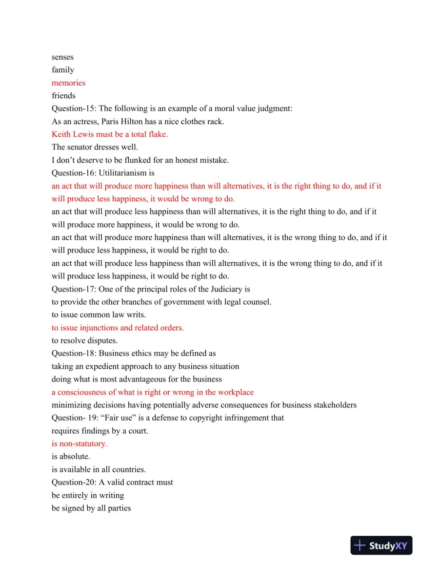 BUS475 Week-3 Final Exam, page 4