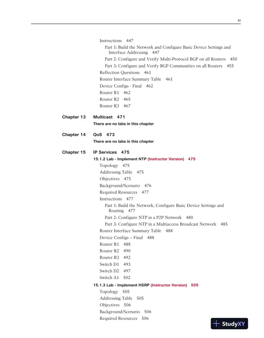Solution Manual for CCNP Enterprise: Core Networking (ENCOR) v8 Lab Manual, 2nd Edition, page 10