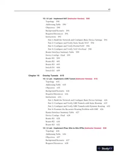 Solution Manual for CCNP Enterprise: Core Networking (ENCOR) v8 Lab Manual, 2nd Edition - Page 12 preview image