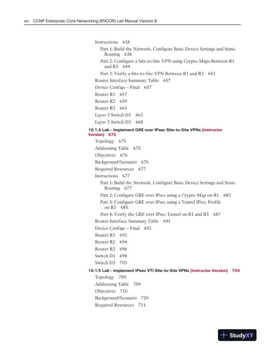 Solution Manual for CCNP Enterprise: Core Networking (ENCOR) v8 Lab Manual, 2nd Edition, page 13