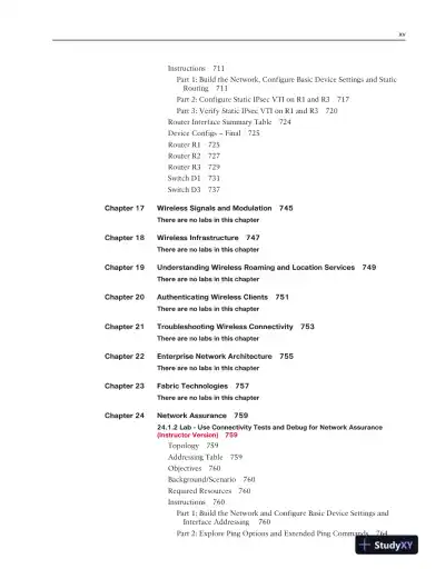 Solution Manual for CCNP Enterprise: Core Networking (ENCOR) v8 Lab Manual, 2nd Edition - Page 14 preview image