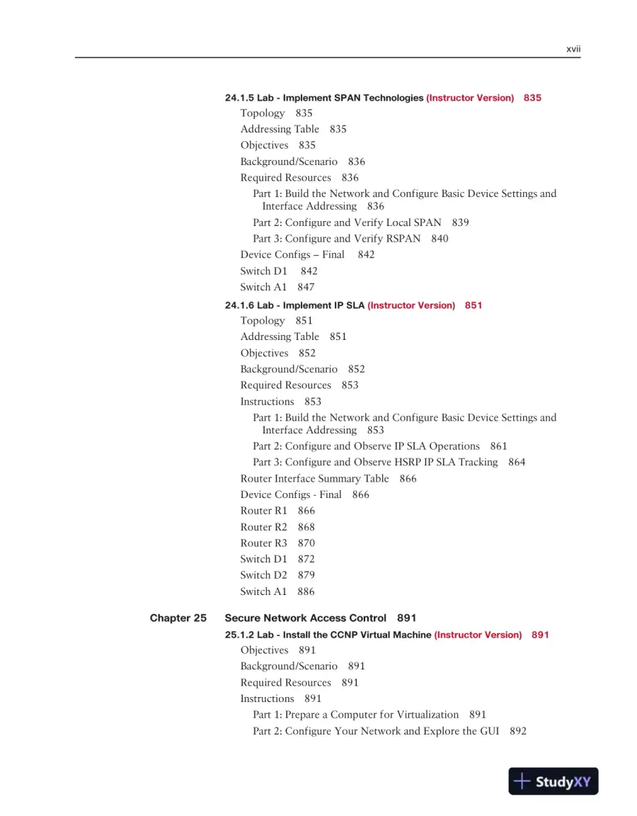 Solution Manual for CCNP Enterprise: Core Networking (ENCOR) v8 Lab Manual, 2nd Edition, page 16