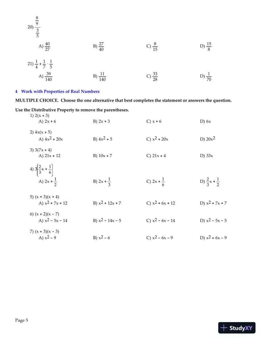 Test Bank for Algebra And Trigonometry, 11th Edition, page 6