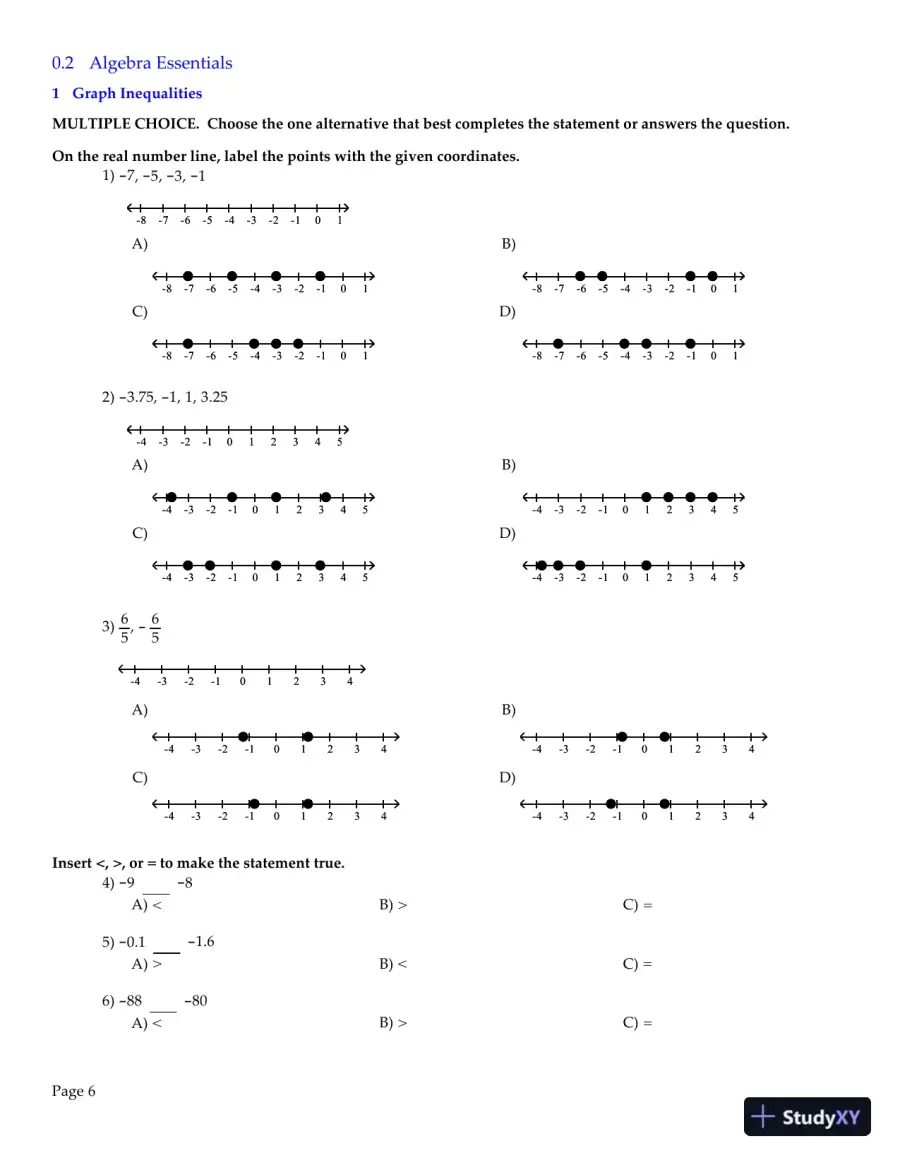 Test Bank for Algebra And Trigonometry, 11th Edition, page 7