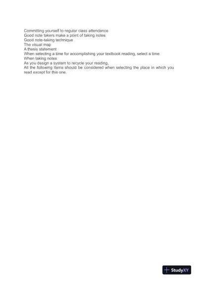 Liberty University CLST 100 Quiz 2 Correct Answers!!! - Page 3 preview image