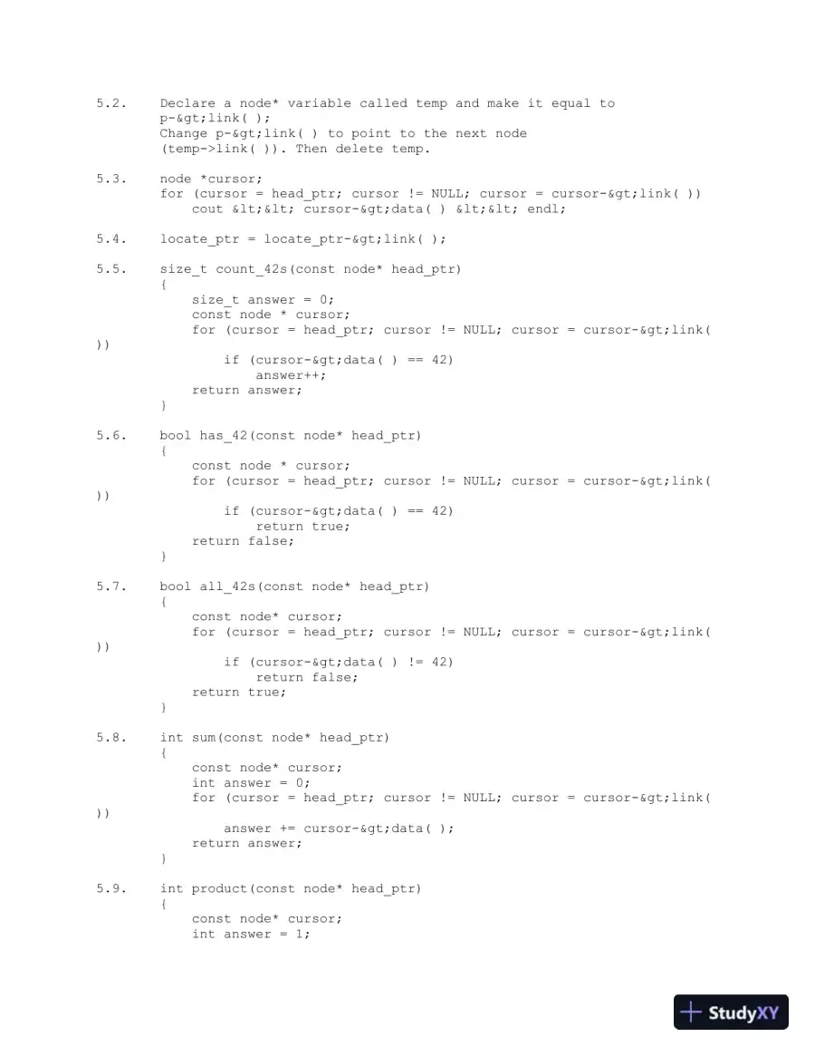 Data Structures and Other Objects Using C++ 4th Edition Solution Manual, page 8