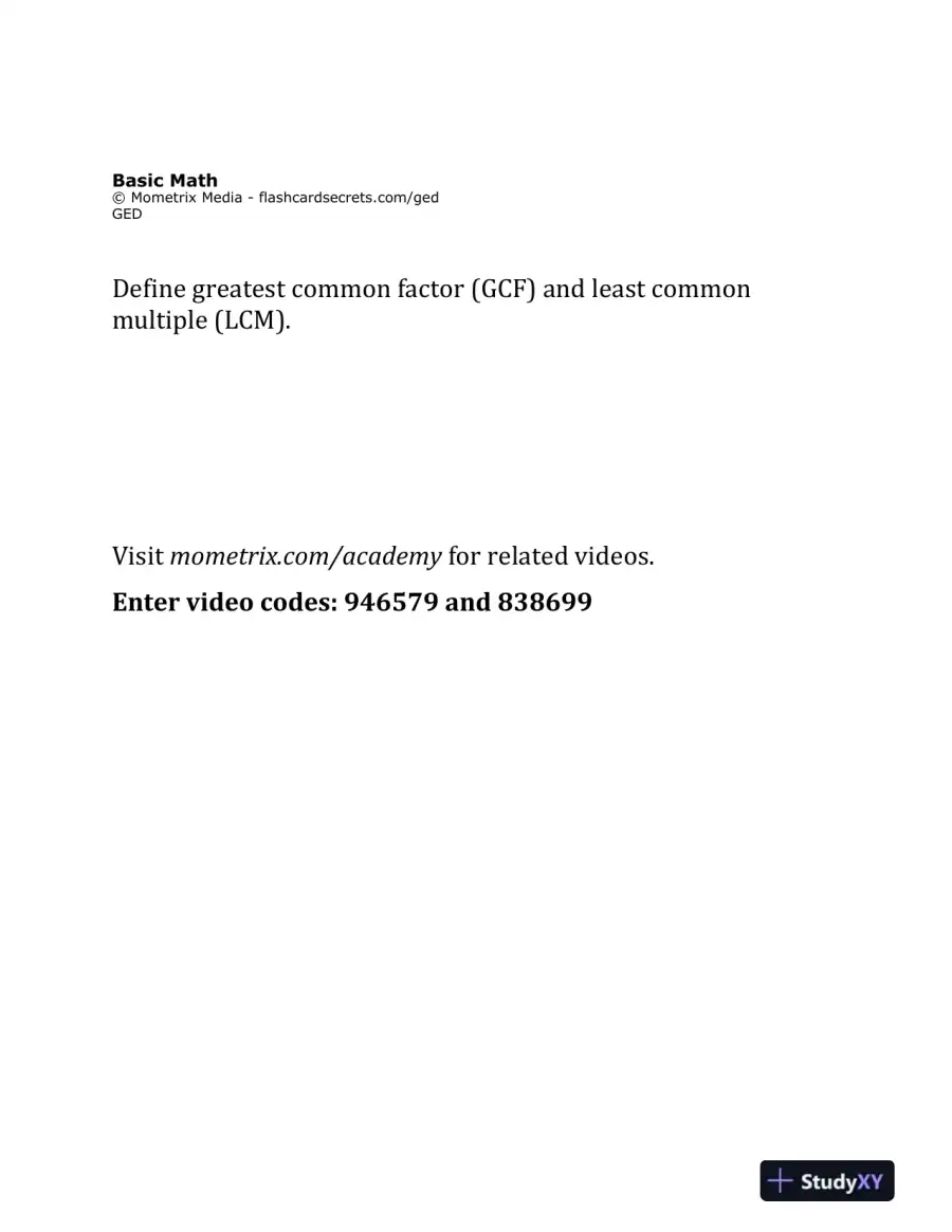 GED Exam Flashcard Study System: GED Test Practice Questions and Review (2020), page 11