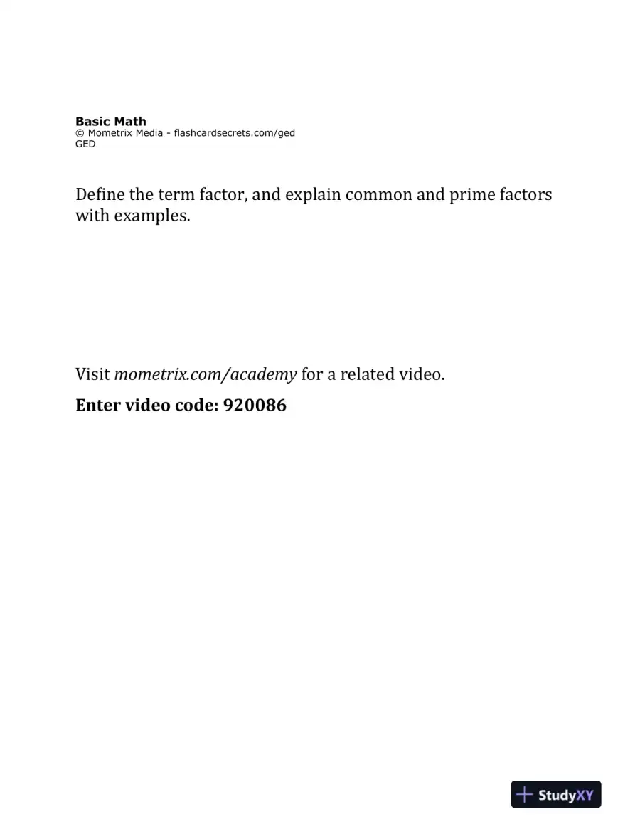 GED Exam Flashcard Study System: GED Test Practice Questions and Review (2020), page 13