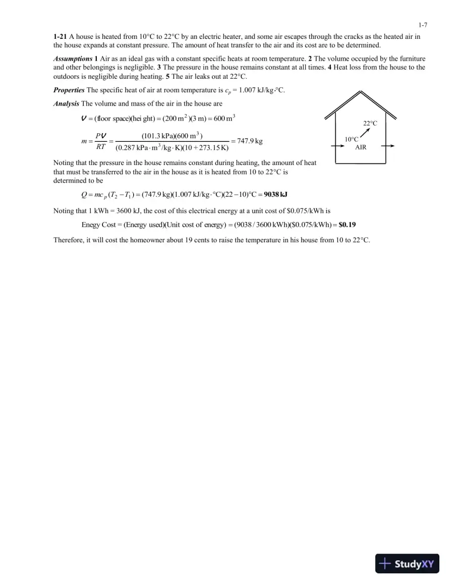 Solution Manual For Heat And Mass Transfer: Fundamentals And Applications, 5th Edition, page 8