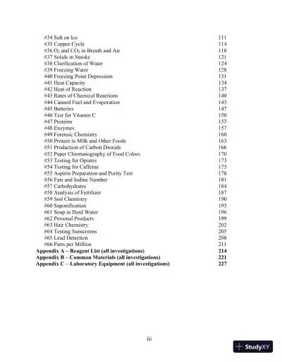 Solution Manual for Chemistry For Changing Times, 14th Edition - Page 4 preview image