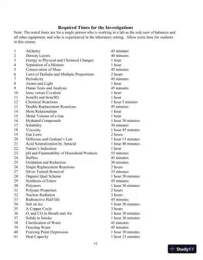 Solution Manual for Chemistry For Changing Times, 14th Edition - Page 7 preview image