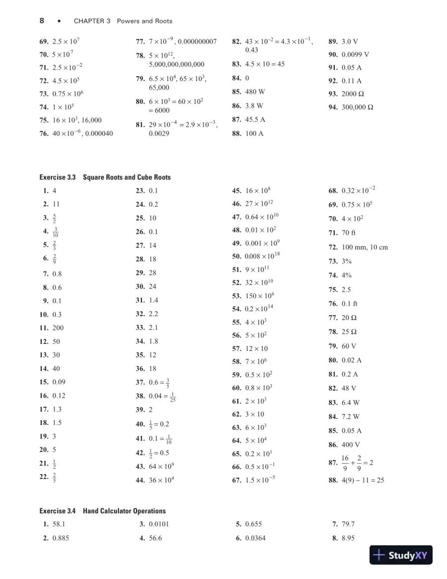 Solution Manual for Mathematics for Electricity and Electronics, 4th Edition, page 14