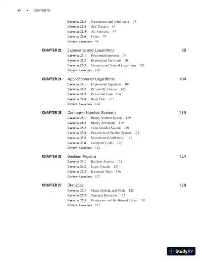 Solution Manual for Mathematics for Electricity and Electronics, 4th Edition - Page 6 preview image