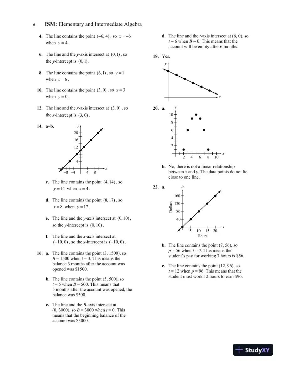 Solution Manual for Elementary and Intermediate Algebra Functions and Authentic Applications, 2nd Edition, page 12