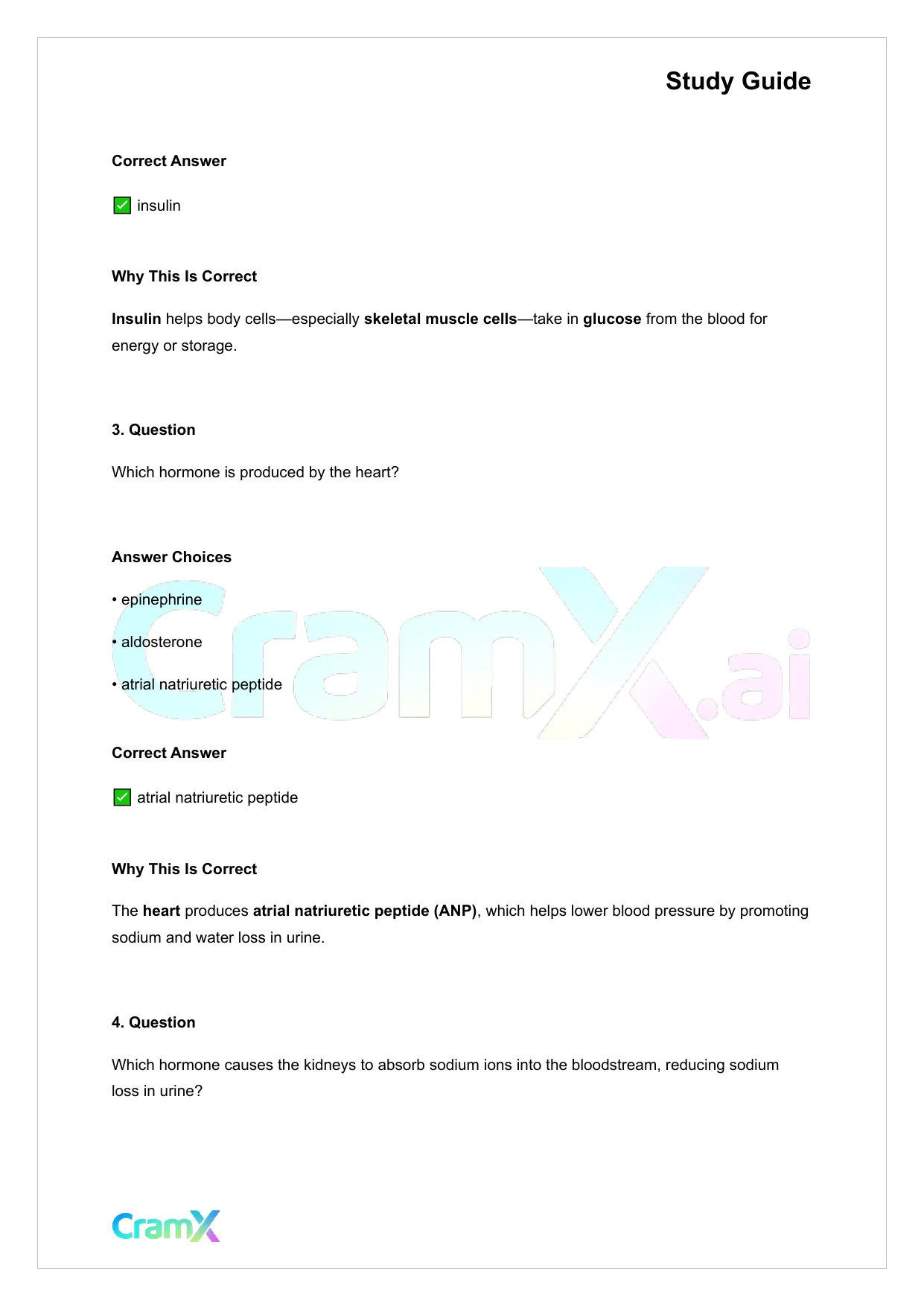 Anatomy and Physiology - The Endocrine System - Page 2 preview image