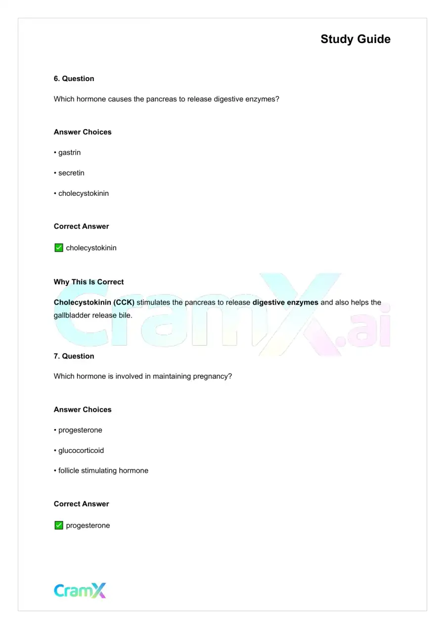 Anatomy and Physiology - The Endocrine System, page 4