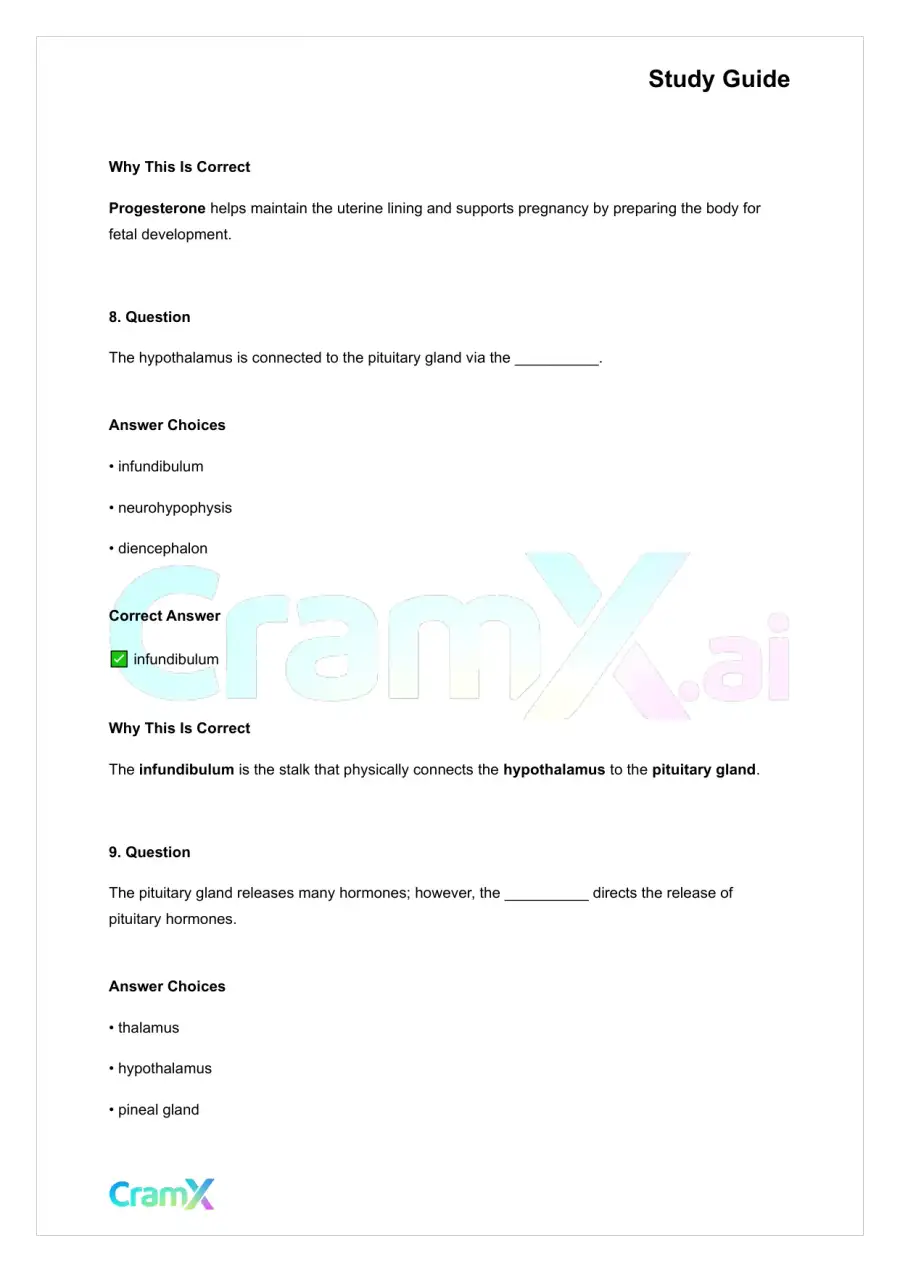 Anatomy and Physiology - The Endocrine System, page 5