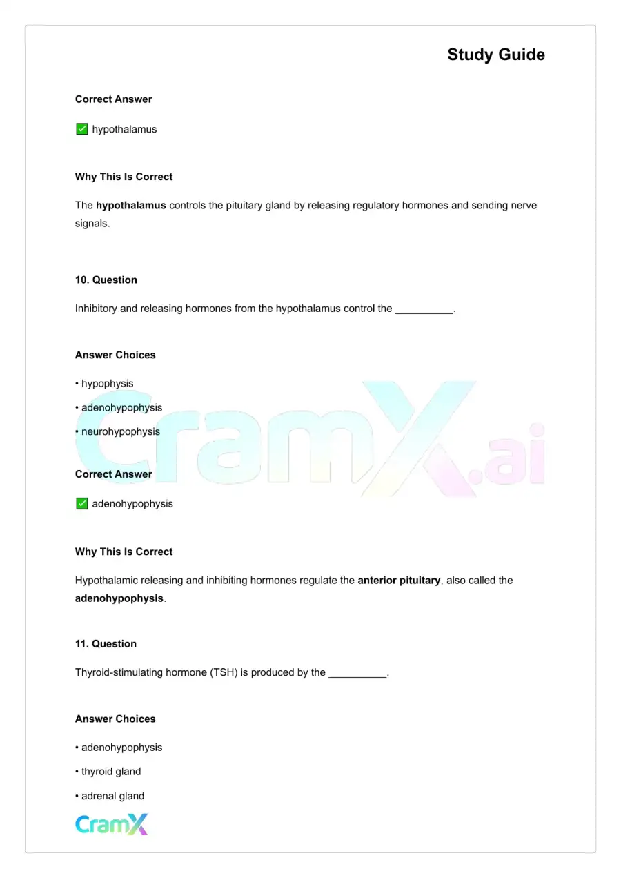 Anatomy and Physiology - The Endocrine System, page 6