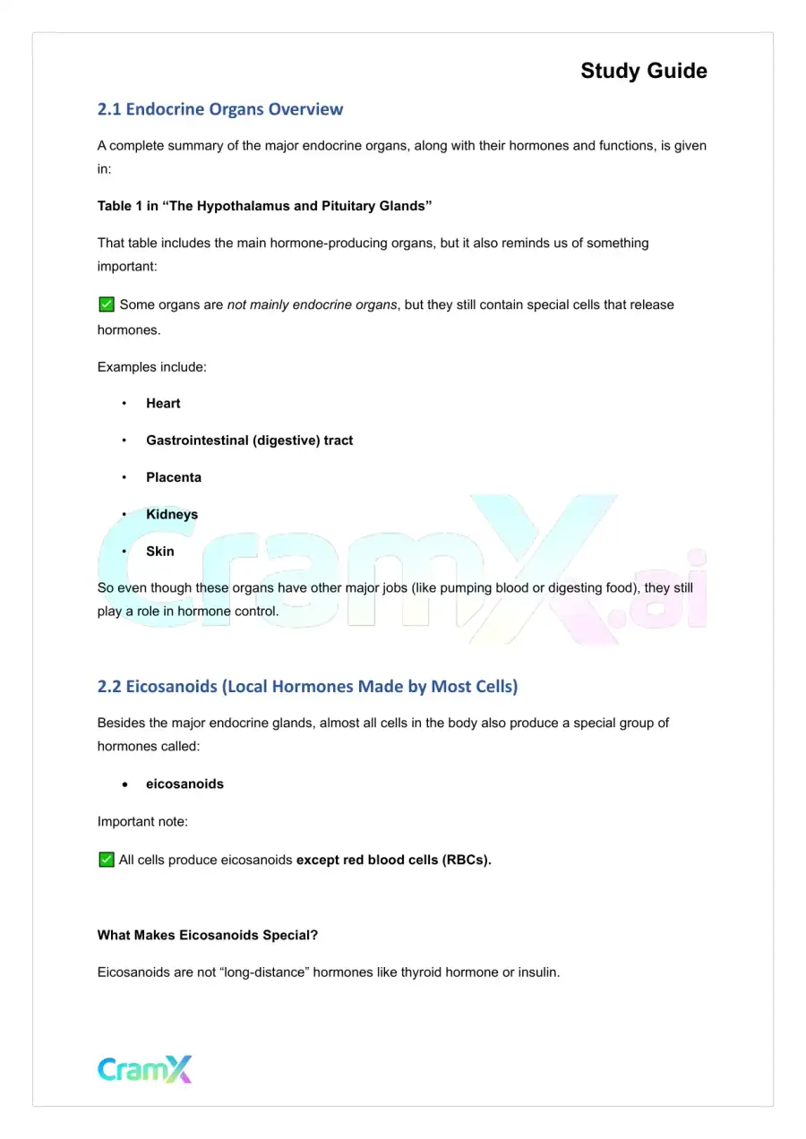 Anatomy and Physiology - The Endocrine System, page 8