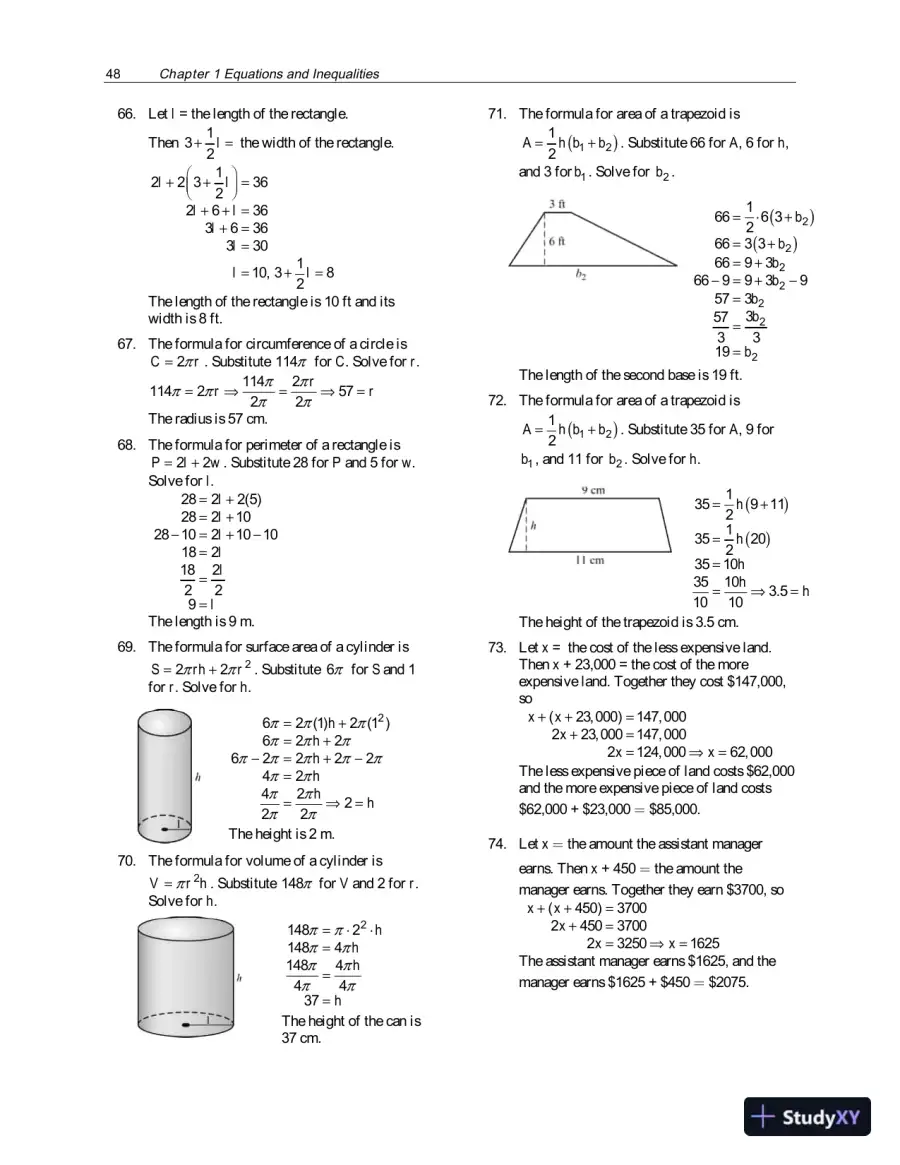 Solution Manual for College Algebra, 3rd Edition, page 11