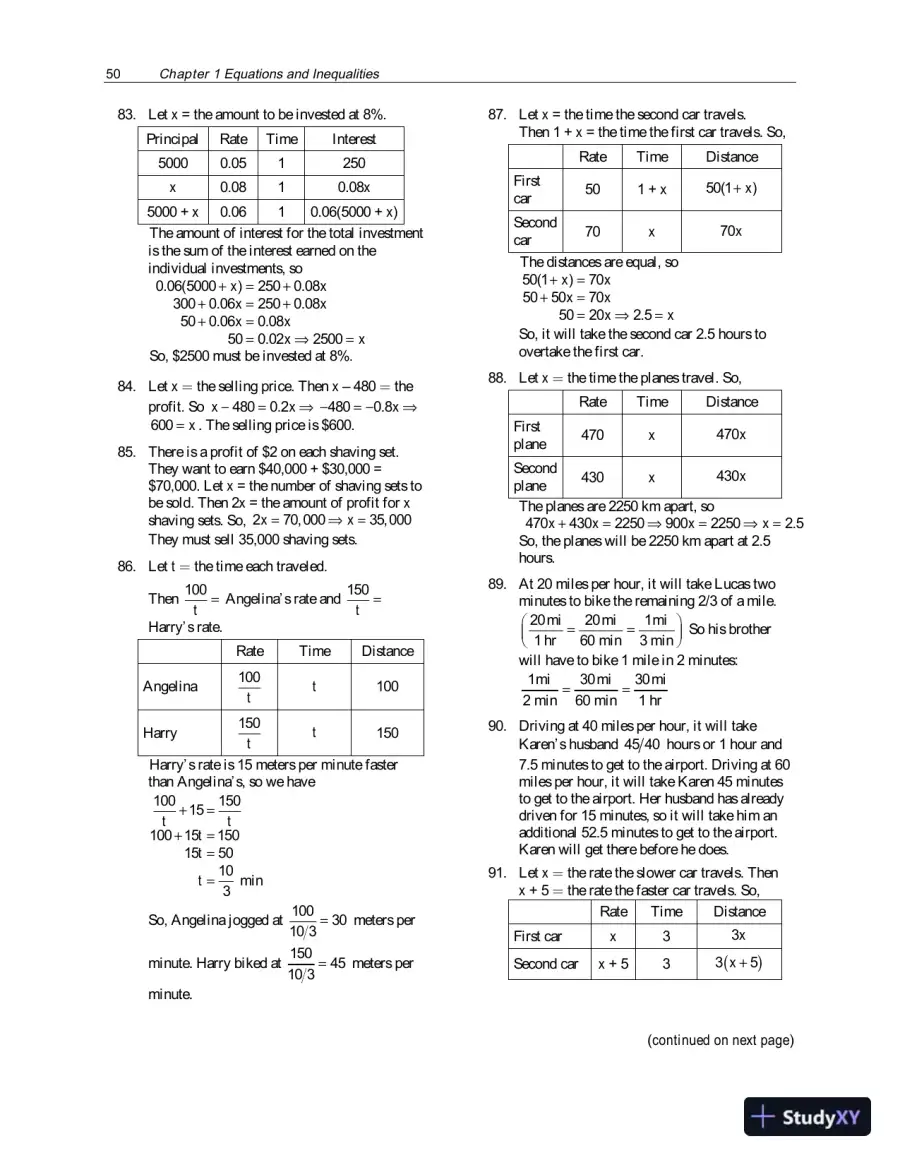Solution Manual for College Algebra, 3rd Edition, page 13