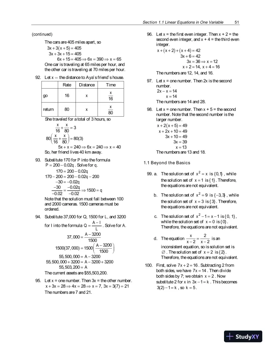 Solution Manual for College Algebra, 3rd Edition, page 14