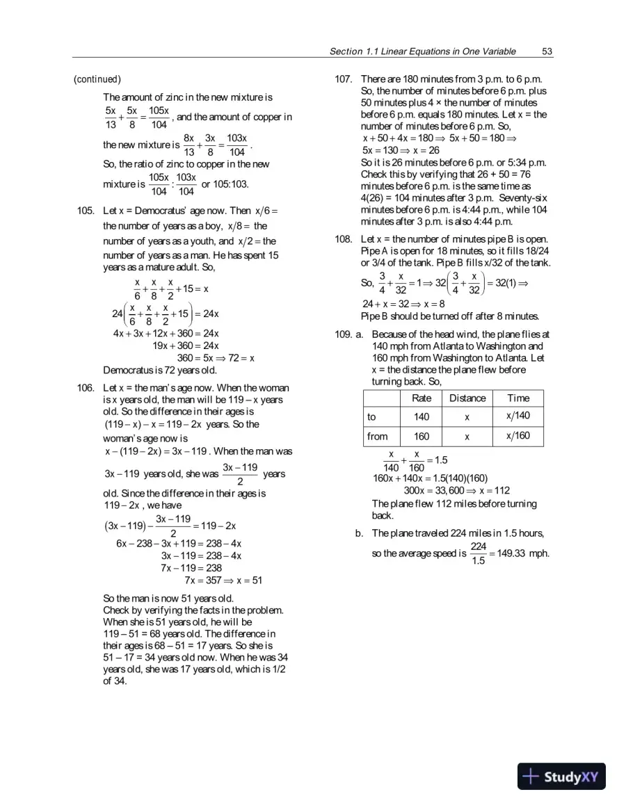 Solution Manual for College Algebra, 3rd Edition, page 16