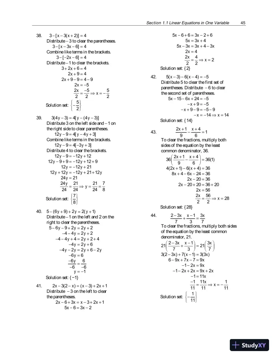 Solution Manual for College Algebra, 3rd Edition, page 8