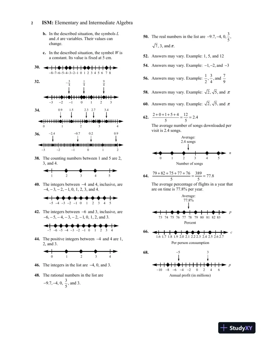 Solution Manual for Elementary and Intermediate Algebra: Functions and Authentic Applications, 3rd Edition, page 8