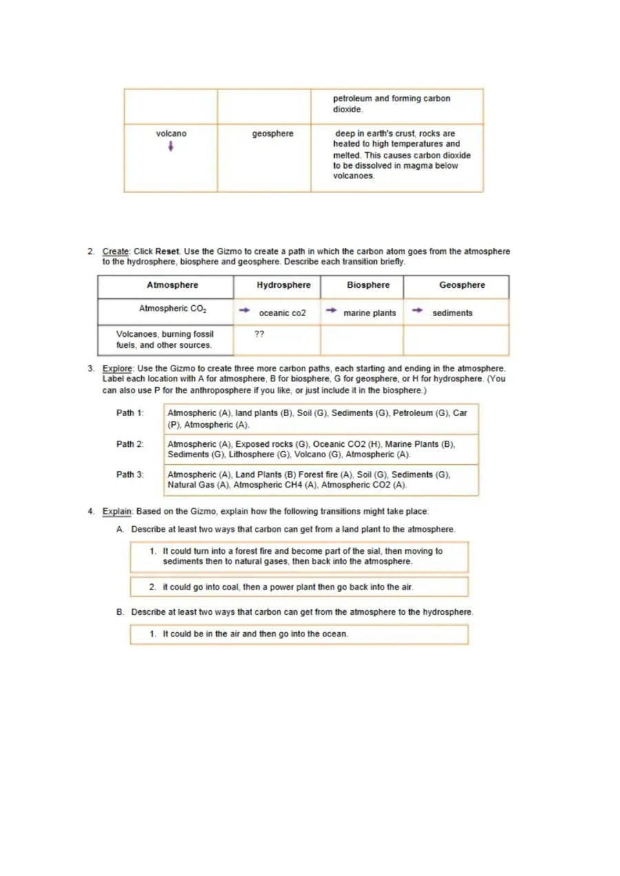 Hunter McCarty Carbon Cycle Gizmo 2021 Bio, page 3