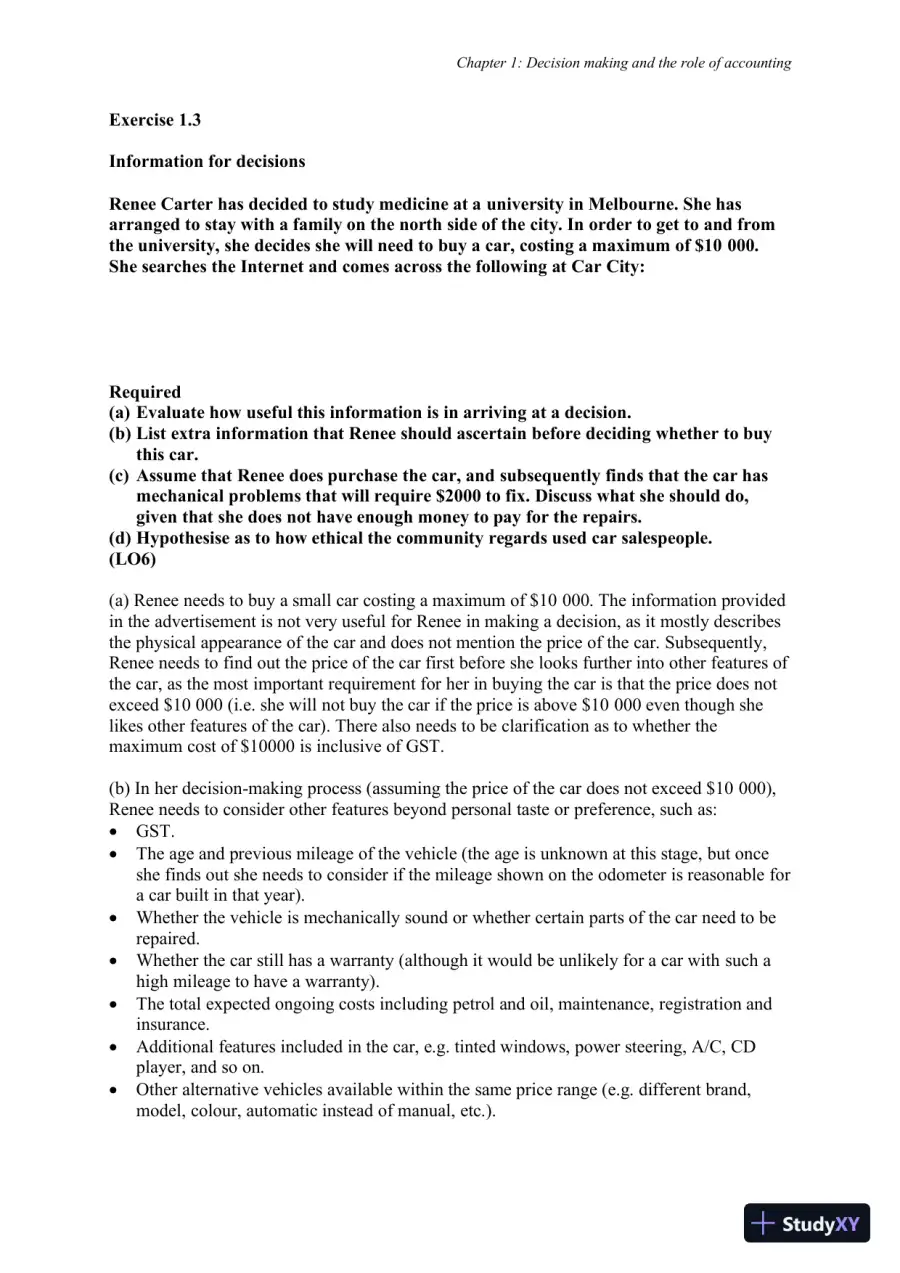 Solution Manual for Accounting, 10th Edition, page 17