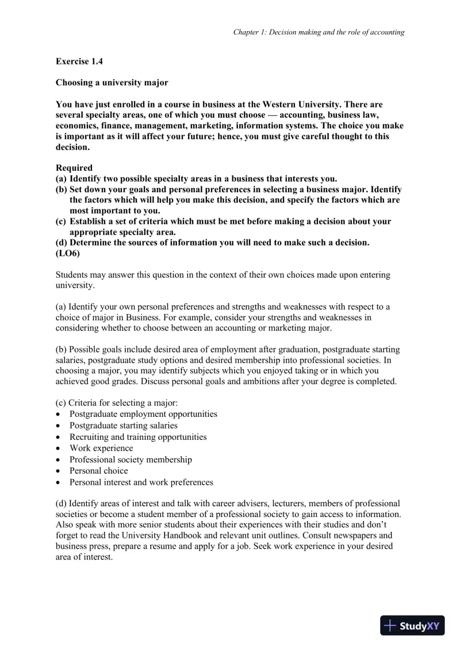 Solution Manual for Accounting, 10th Edition, page 19