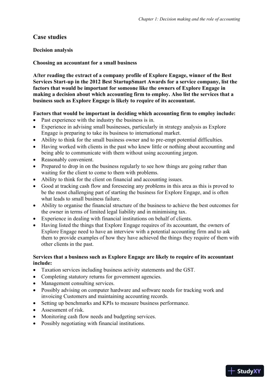 Solution Manual for Accounting, 10th Edition, page 31