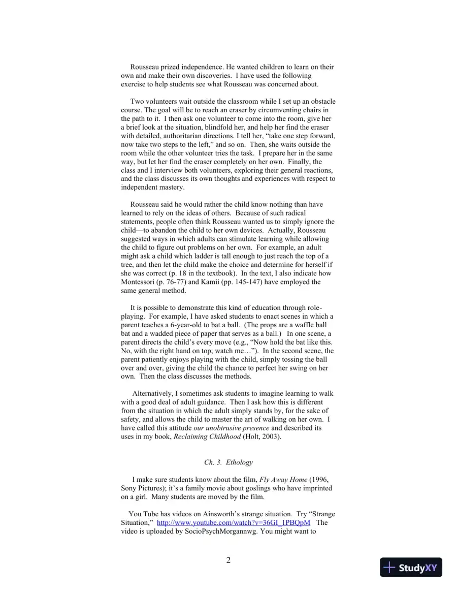 Lecture Notes for Theories of Development: Concepts and Applications, 6th Edition, page 3
