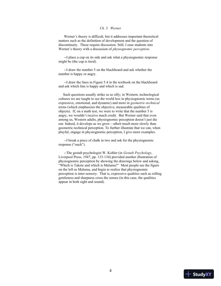 Lecture Notes for Theories of Development: Concepts and Applications, 6th Edition, page 5