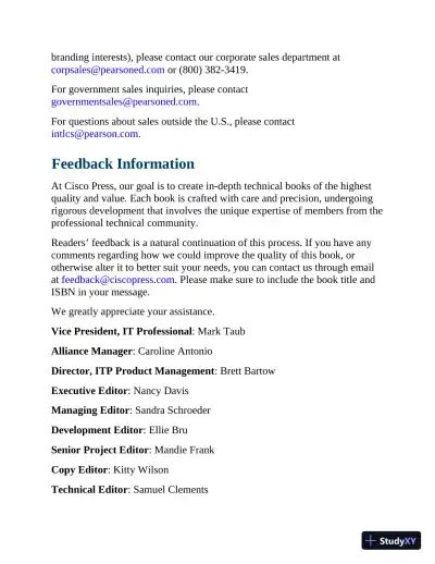 CCNP Enterprise Wireless Design ENWLSD 300-425 and Implementation ENWLSI 300-430 Official Cert Guide (2024) - Page 10 preview image