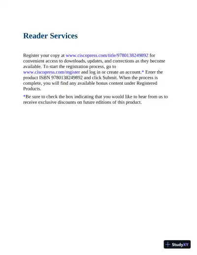 CCNP Enterprise Wireless Design ENWLSD 300-425 and Implementation ENWLSI 300-430 Official Cert Guide (2024) - Page 20 preview image