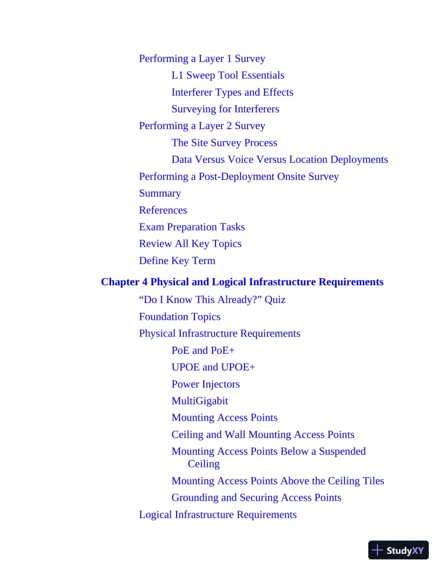 CCNP Enterprise Wireless Design ENWLSD 300-425 and Implementation ENWLSI 300-430 Official Cert Guide (2024), page 23