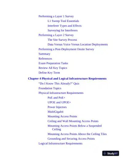 CCNP Enterprise Wireless Design ENWLSD 300-425 and Implementation ENWLSI 300-430 Official Cert Guide (2024) - Page 23 preview image