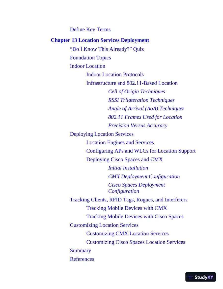 CCNP Enterprise Wireless Design ENWLSD 300-425 and Implementation ENWLSI 300-430 Official Cert Guide (2024), page 31