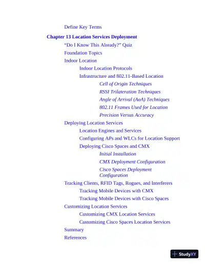CCNP Enterprise Wireless Design ENWLSD 300-425 and Implementation ENWLSI 300-430 Official Cert Guide (2024) - Page 31 preview image