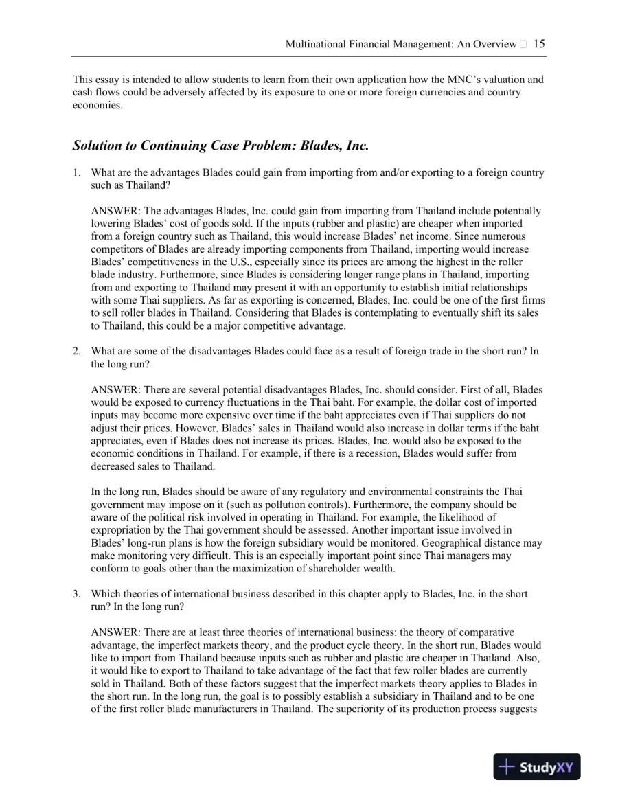 Solution Manual for International Financial Management, 13th Edition, page 16