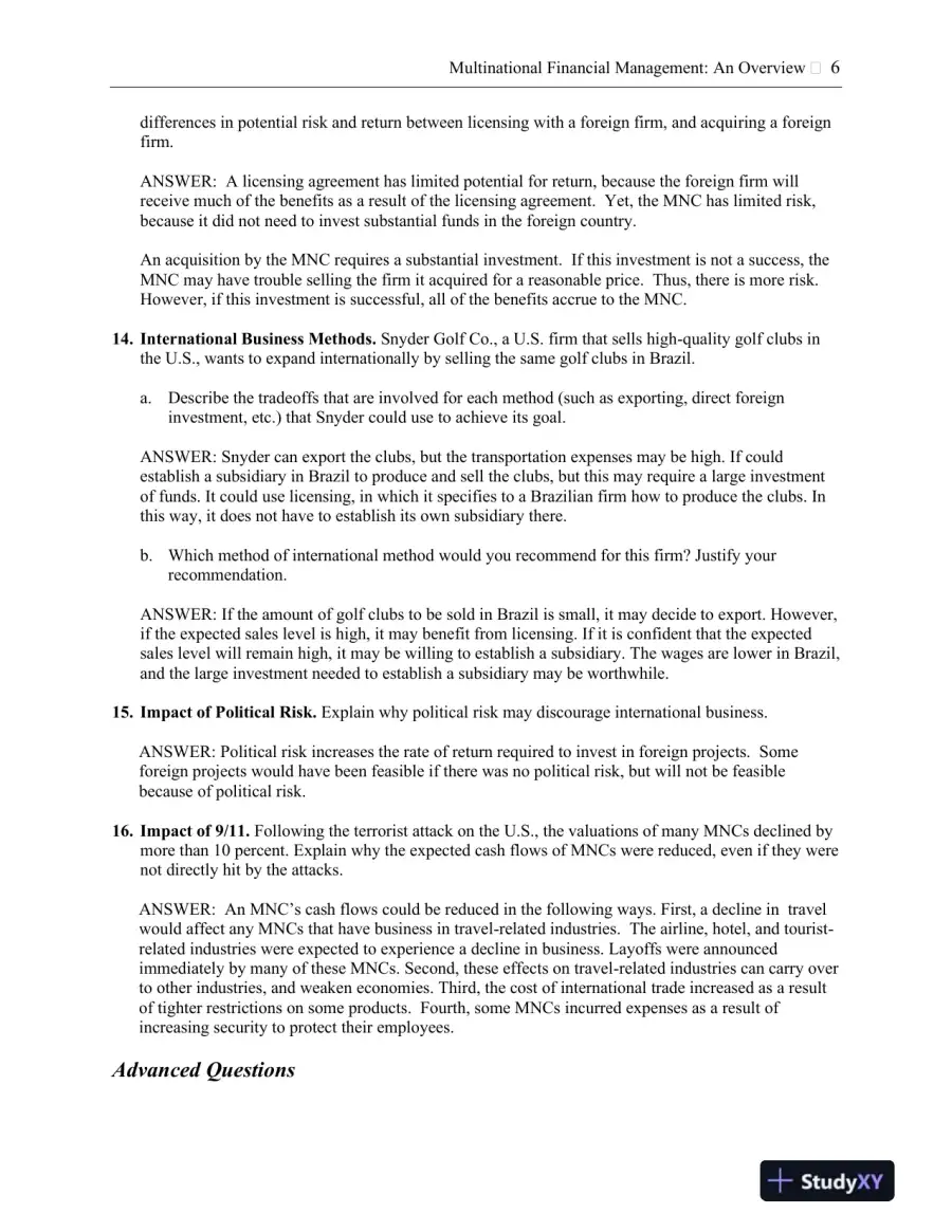 Solution Manual for International Financial Management, 13th Edition, page 7