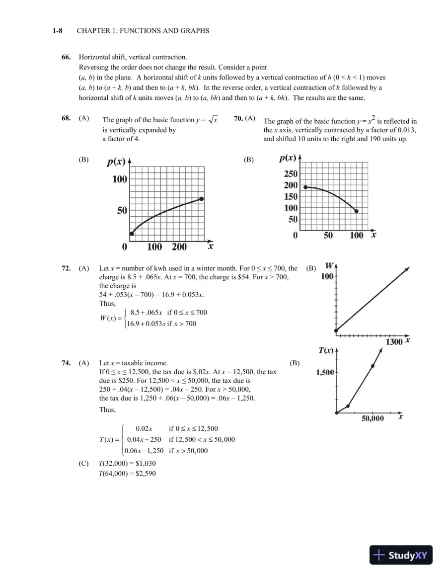 Solution Manual for Calculus for Business, Economics, Life Sciences and Social Sciences, 14th Edition, page 9