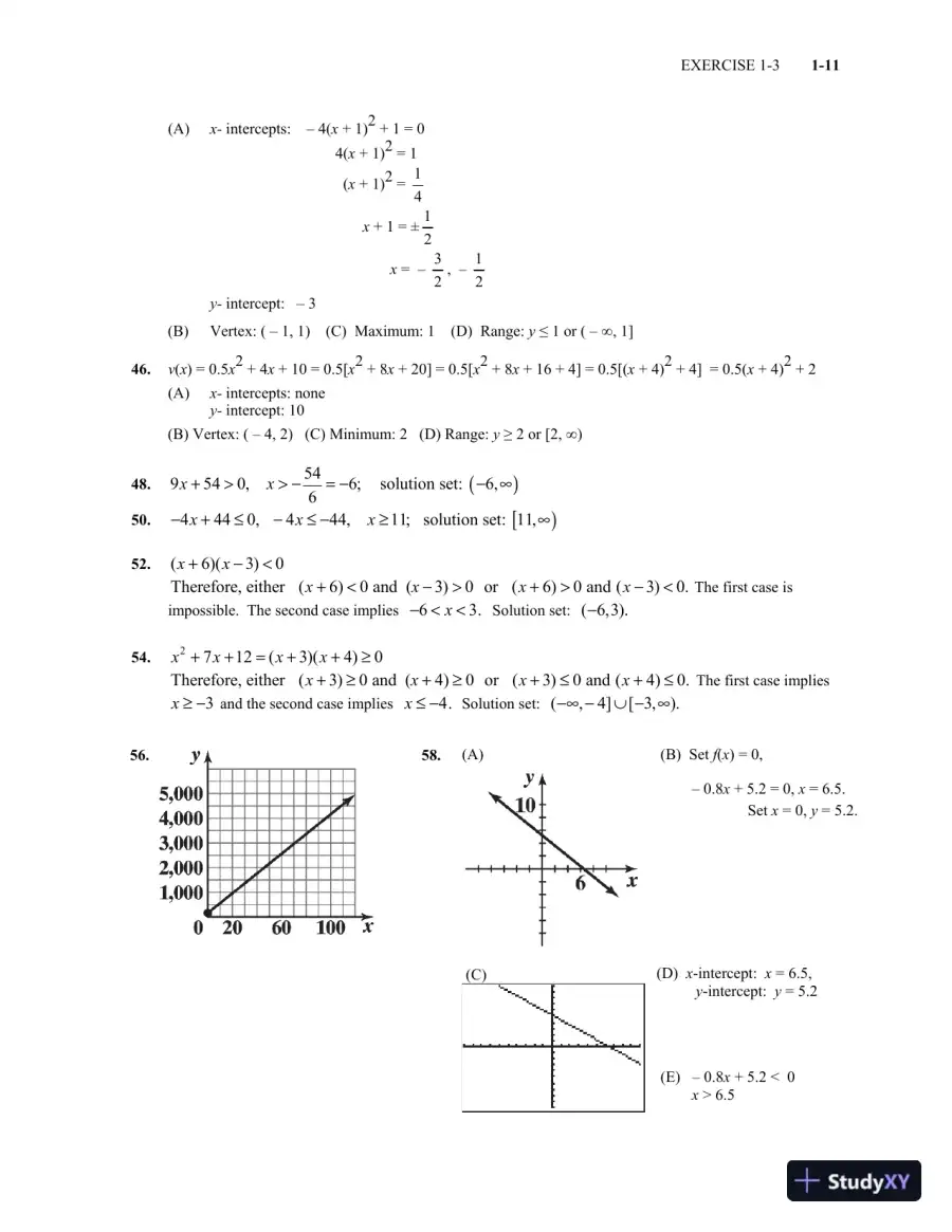 Solution Manual for Calculus for Business, Economics, Life Sciences and Social Sciences, 14th Edition, page 12