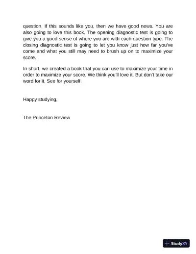 Princeton Review GMAT Focus Premium Prep : 3 Full-Length CAT Practice Exams + 2 Diagnostic Tests + Complete Content Review (2024) - Page 15 preview image