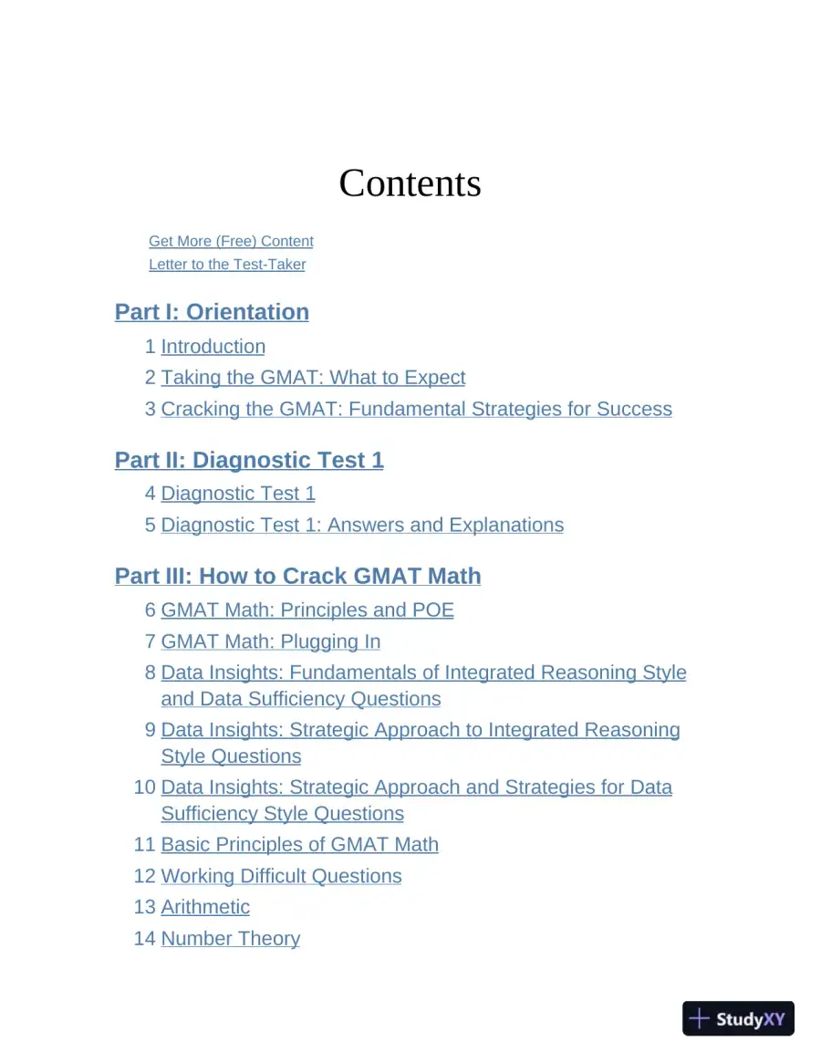 Princeton Review GMAT Focus Premium Prep : 3 Full-Length CAT Practice Exams + 2 Diagnostic Tests + Complete Content Review (2024), page 7