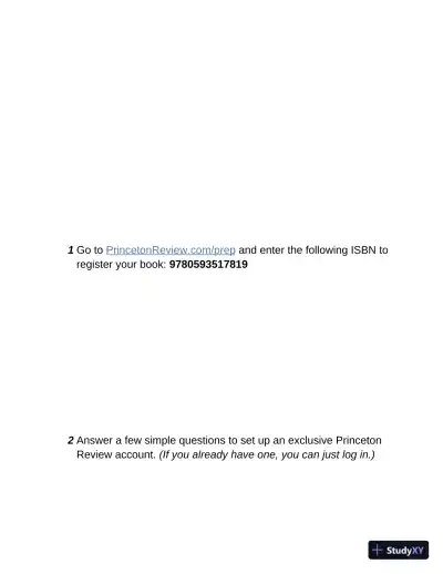 Princeton Review GMAT Focus Premium Prep : 3 Full-Length CAT Practice Exams + 2 Diagnostic Tests + Complete Content Review (2024) - Page 9 preview image