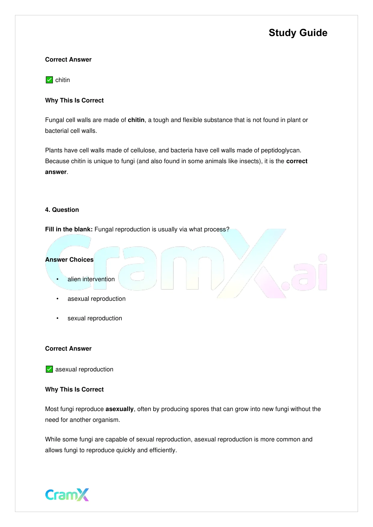 Biology - Fungi - Page 5 preview image