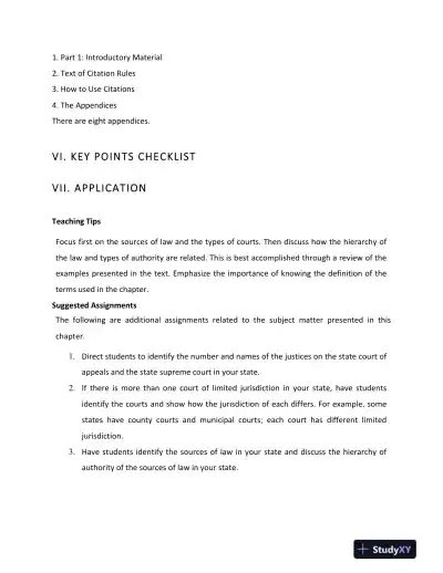 Solution Manual For Legal Research, Analysis, and Writing, 14th Edition - Page 10 preview image